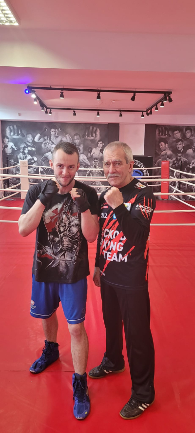 Trening sekcji boksu z Jerzym Baranieckim